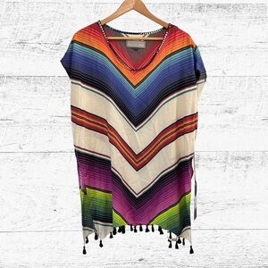 Double D Ranch Multicolor Chevron Knit Top